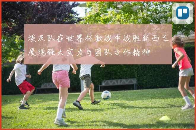 埃及队在世界杯激战中战胜新西兰展现强大实力与团队合作精神